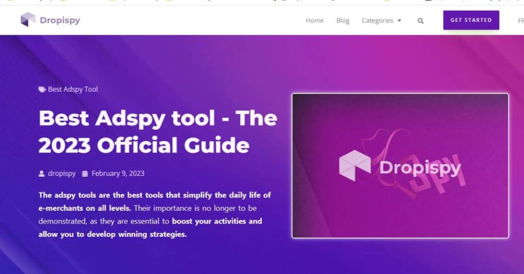 Dropispy Group Buy- #1 Adspy specially designed