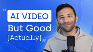 Video Thumbnail: How to Make (Actually Good) AI Videos?