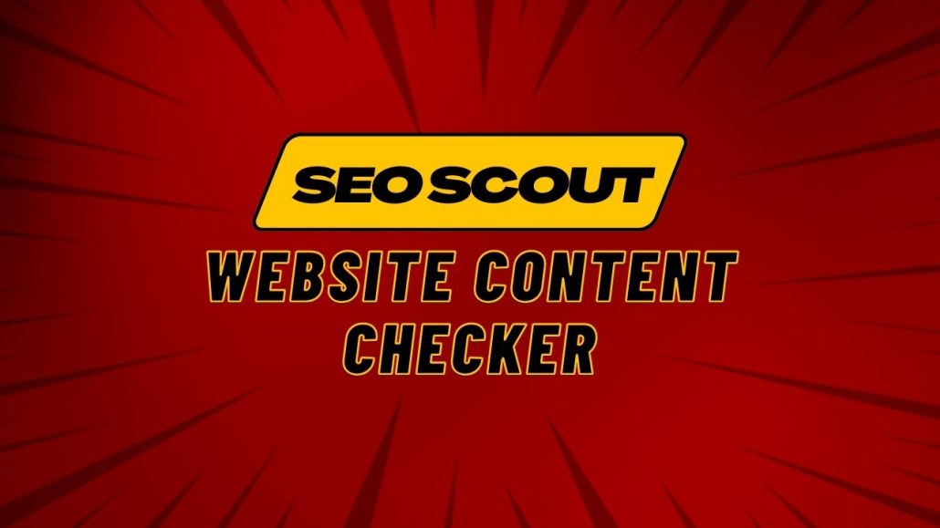 SEO Scout Group Buy- SEO Analysis Tool: Website Content Checker, Keyword Software