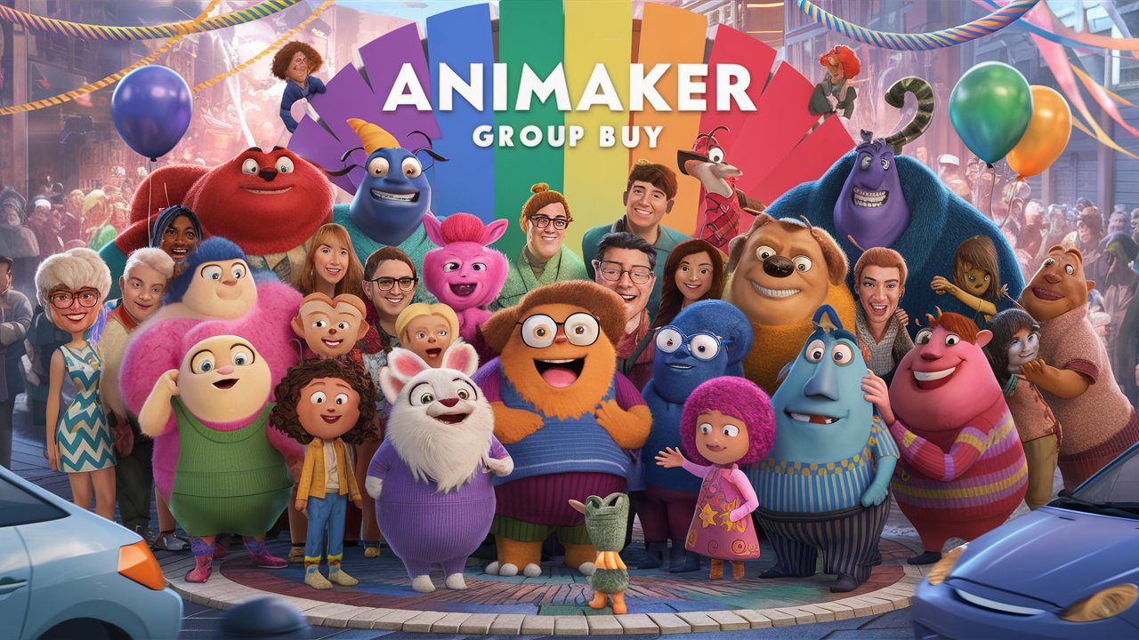 Animaker Group Buy- online AI animation generator