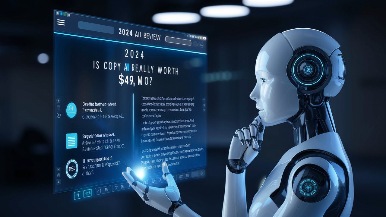 Copy ai Review 2024- Is It Really Worth $49/mo?