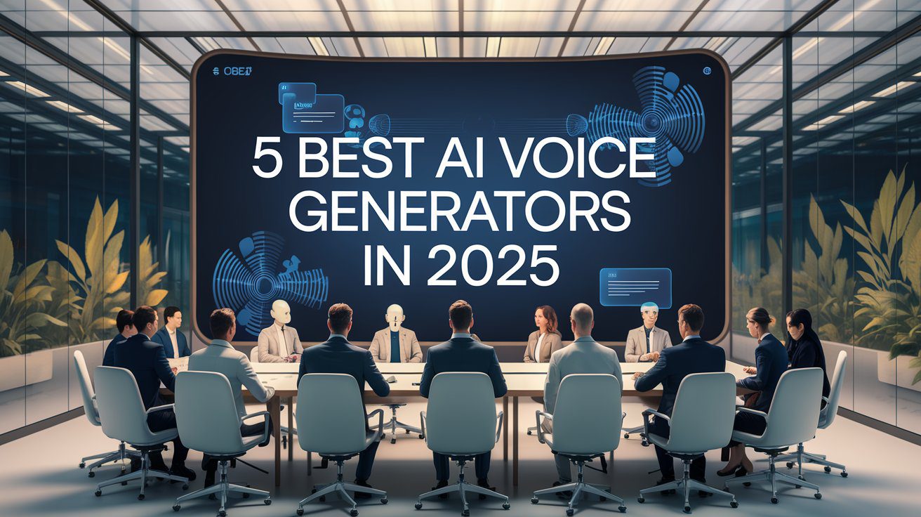 5 Best AI voice generators in 2025