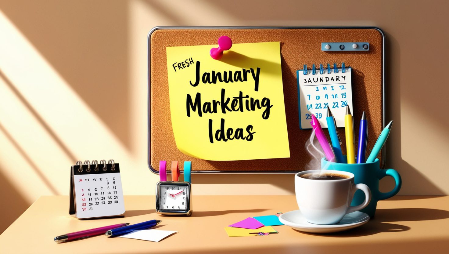 Fresh January Marketing Ideas