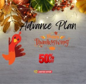 Thanksgiving 1 Year Advance Plan