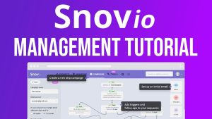 Video Thumbnail: Snov.io Tutorial 2023 | Business Management Tool for Lead Generation