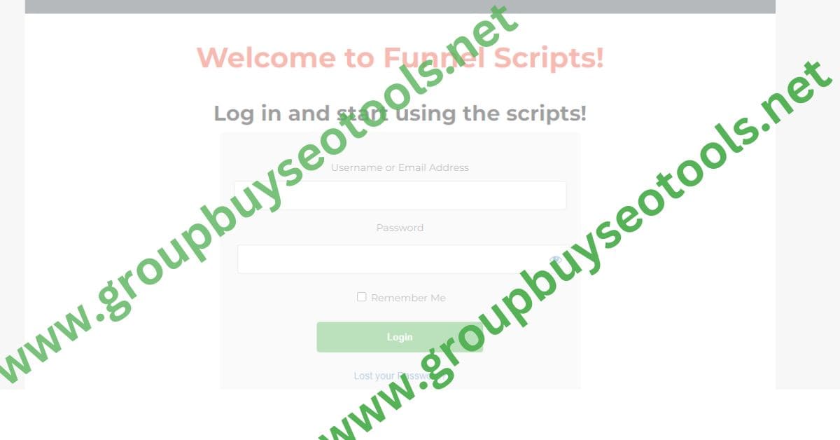 Funnel Scripts Group Buy