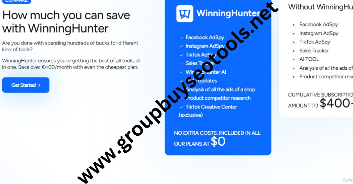 WinningHunter Group Buy
