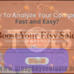 Toolsy Group Buy- Boost Your Etsy Sales with Data-Driven Insights