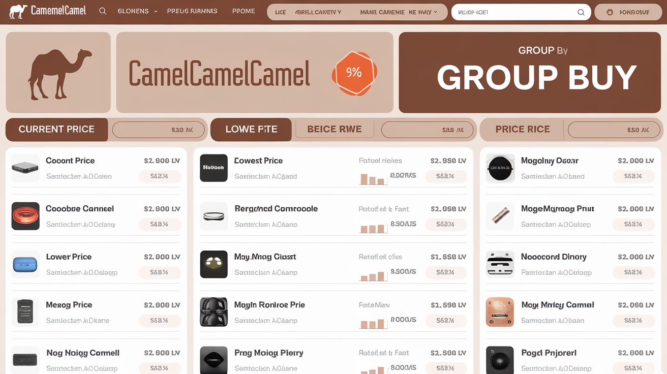 Camelcamelcamel Group Buy-Amazon price tracker