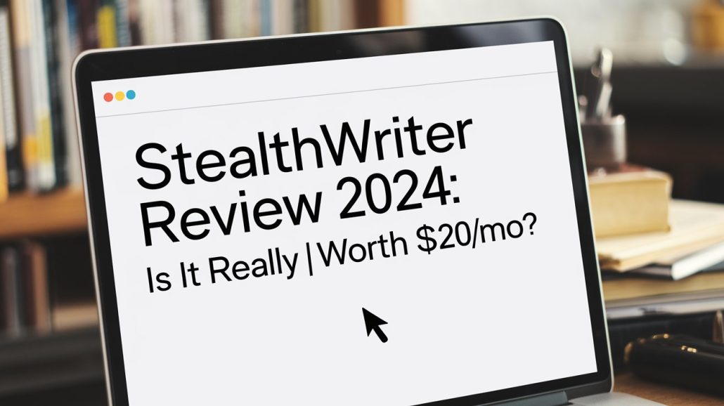 Stealthwriter Review 2024 Is It Really Worth $20mo