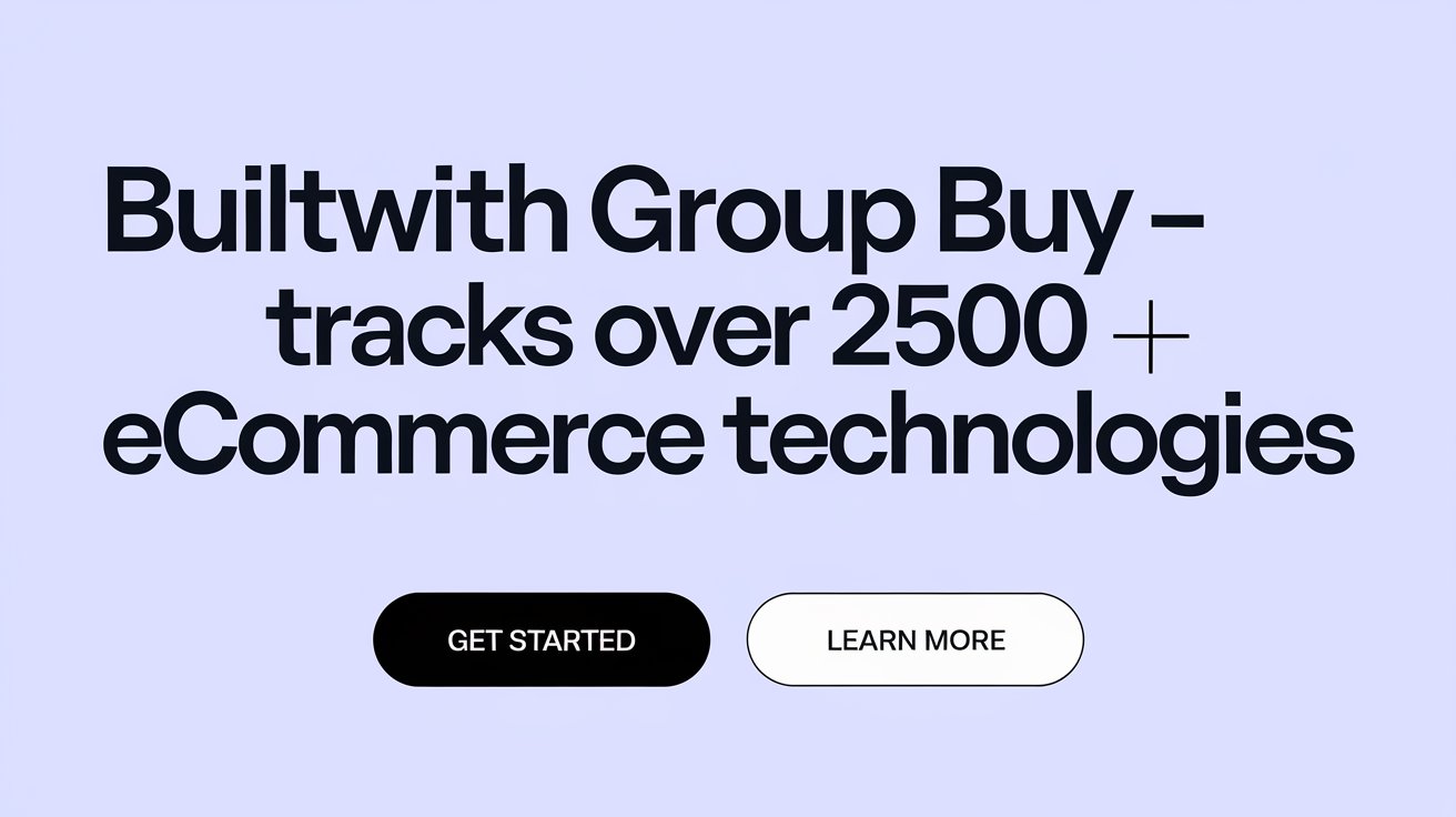 Builtwith Group Buy