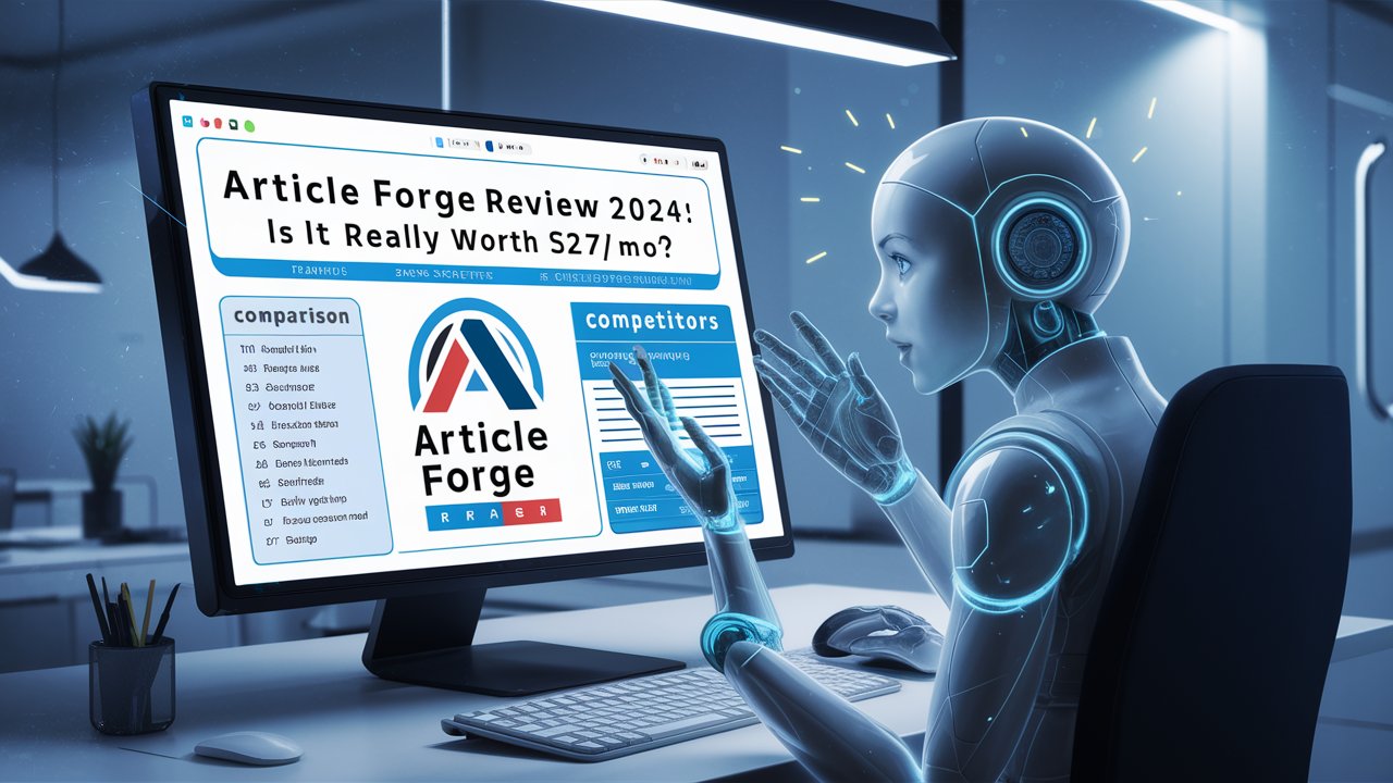 Article Forge Review 2024- Is It Really Worth $27/mo?