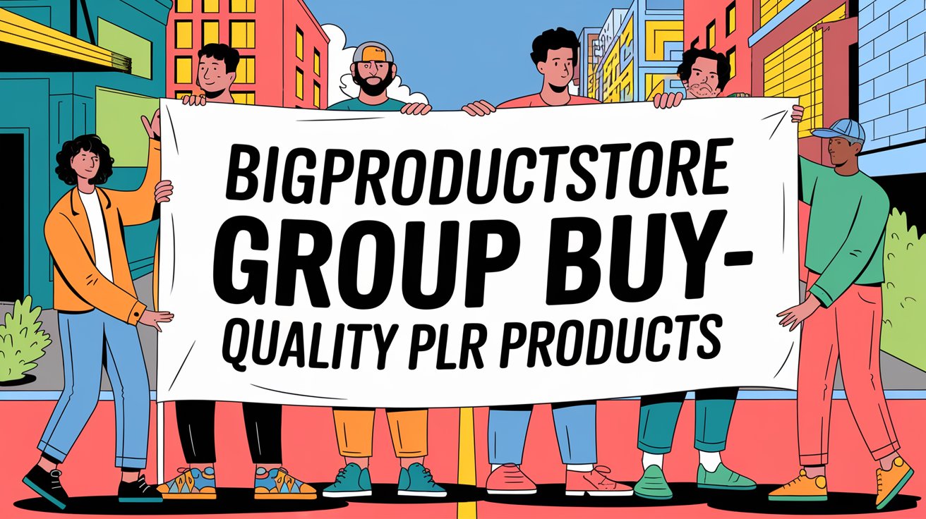 Bigproductstore Group Buy- Quality PLR Products