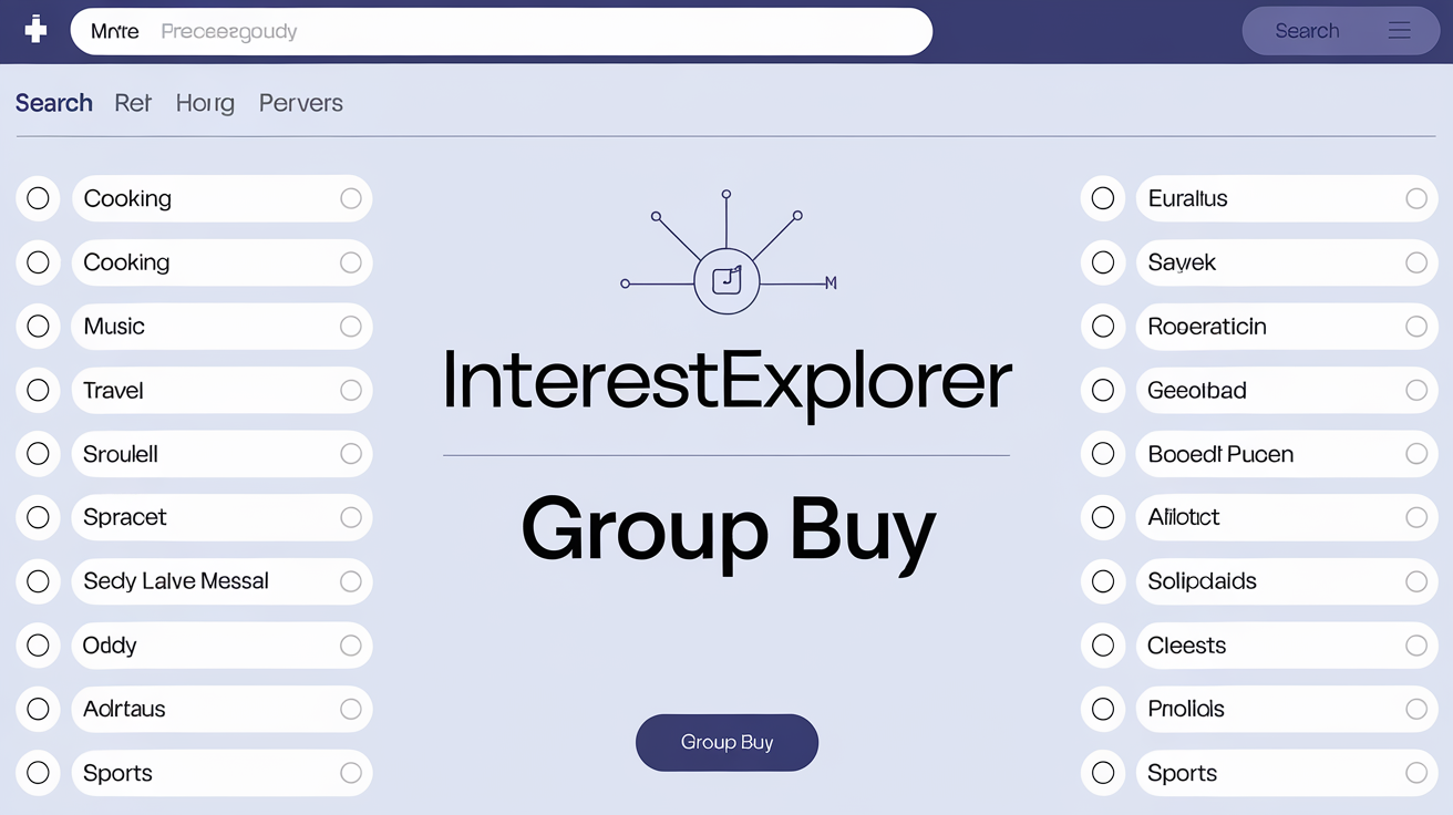 InterestExplorer Group Buy- Facebook interest targeting tool