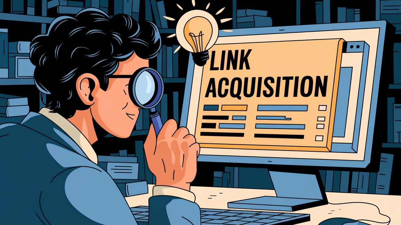 Link Acquisition- SEO tactic for securing backlinks