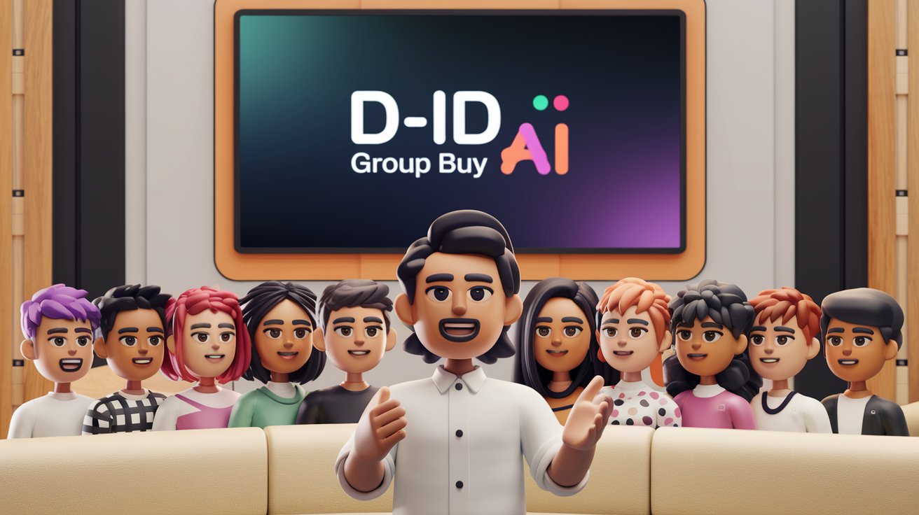 D-ID Group Buy- AI generated digital people