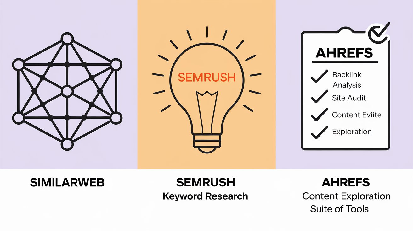 Similarweb vs Semrush vs Ahrefs- Which Tool is Best?