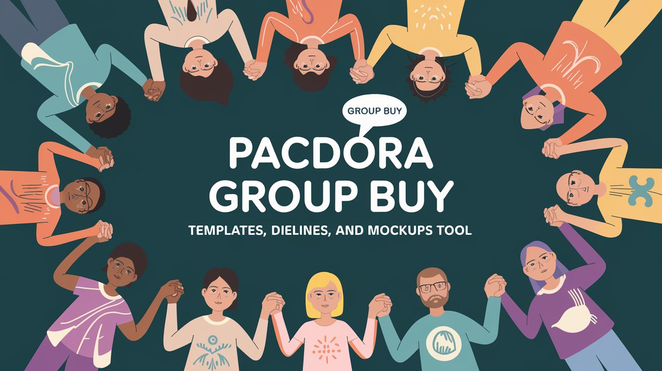 Pacdora Group Buy- templates, dielines, and mockups Tool