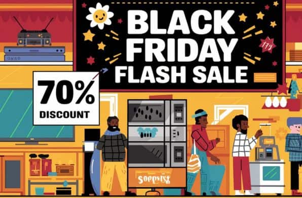 Black Friday Flash Sale 70% OFF