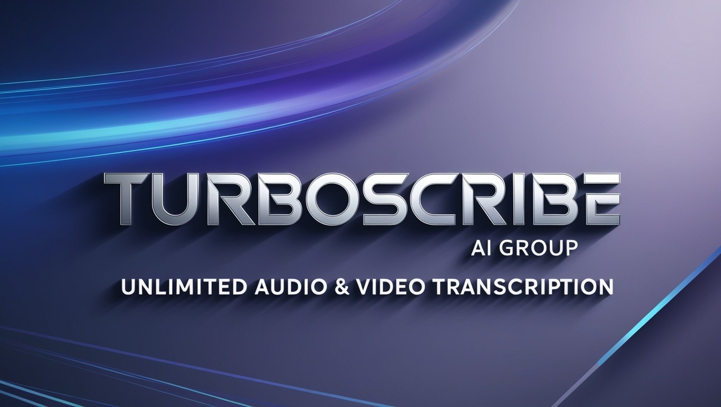 Turboscribe Ai Group Buy- Unlimited audio & video transcription