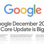 Google December 2024 Core Update Is Big